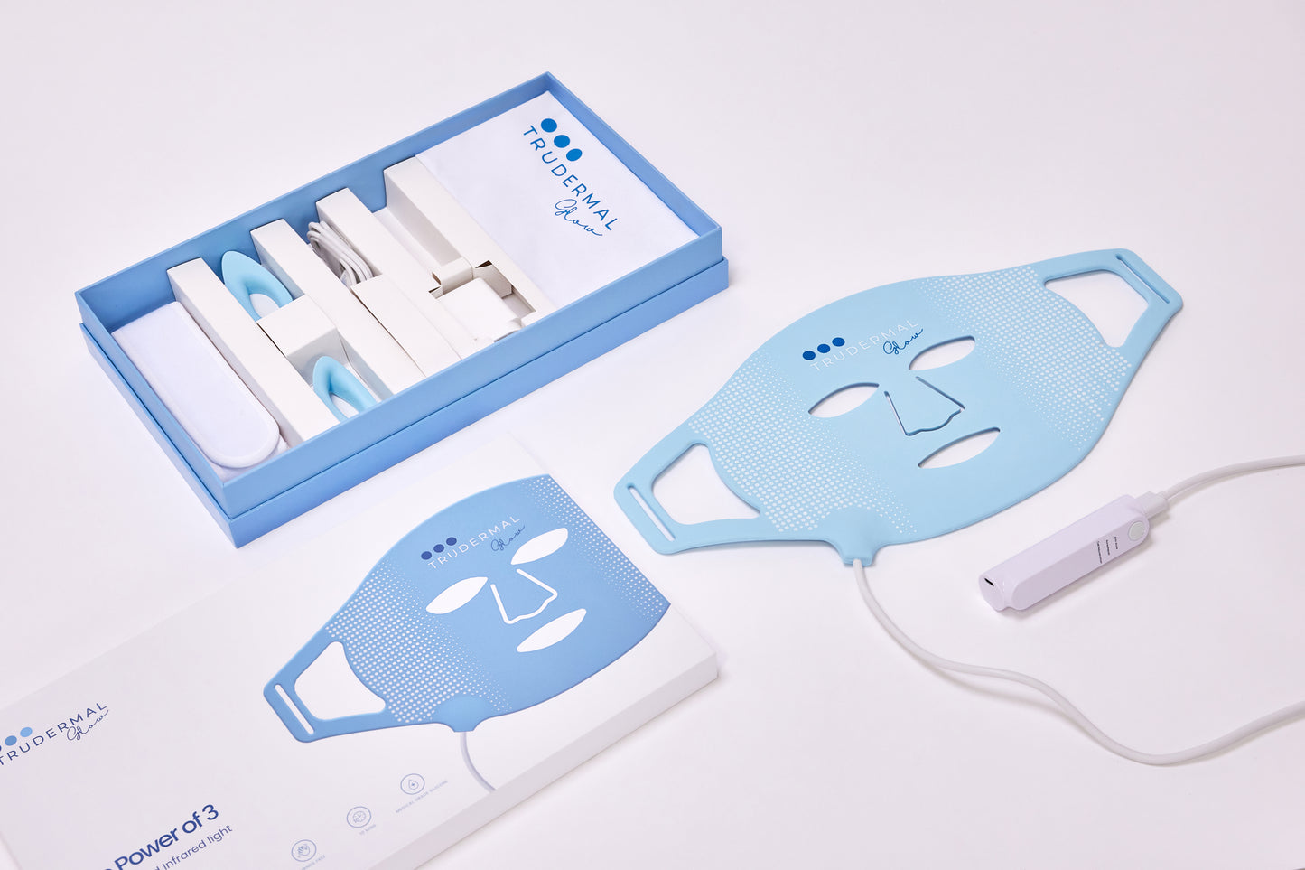 Trudermal Glow LED Light Therapy Face Mask